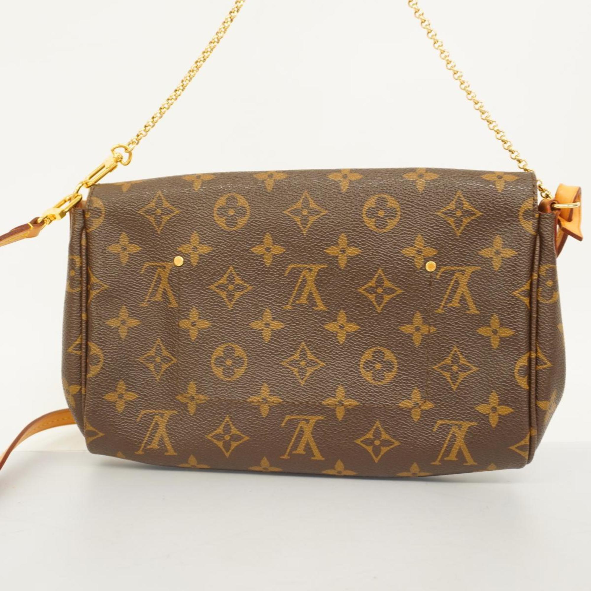 ルイ・ヴィトン(Louis Vuitton) ルイ・ヴィトン ショルダーバッグ モノグラム フェイボリットMM M40718 ブラウンレディース