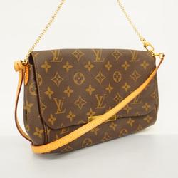 ルイ・ヴィトン(Louis Vuitton) ルイ・ヴィトン ショルダーバッグ モノグラム フェイボリットMM M40718 ブラウンレディース