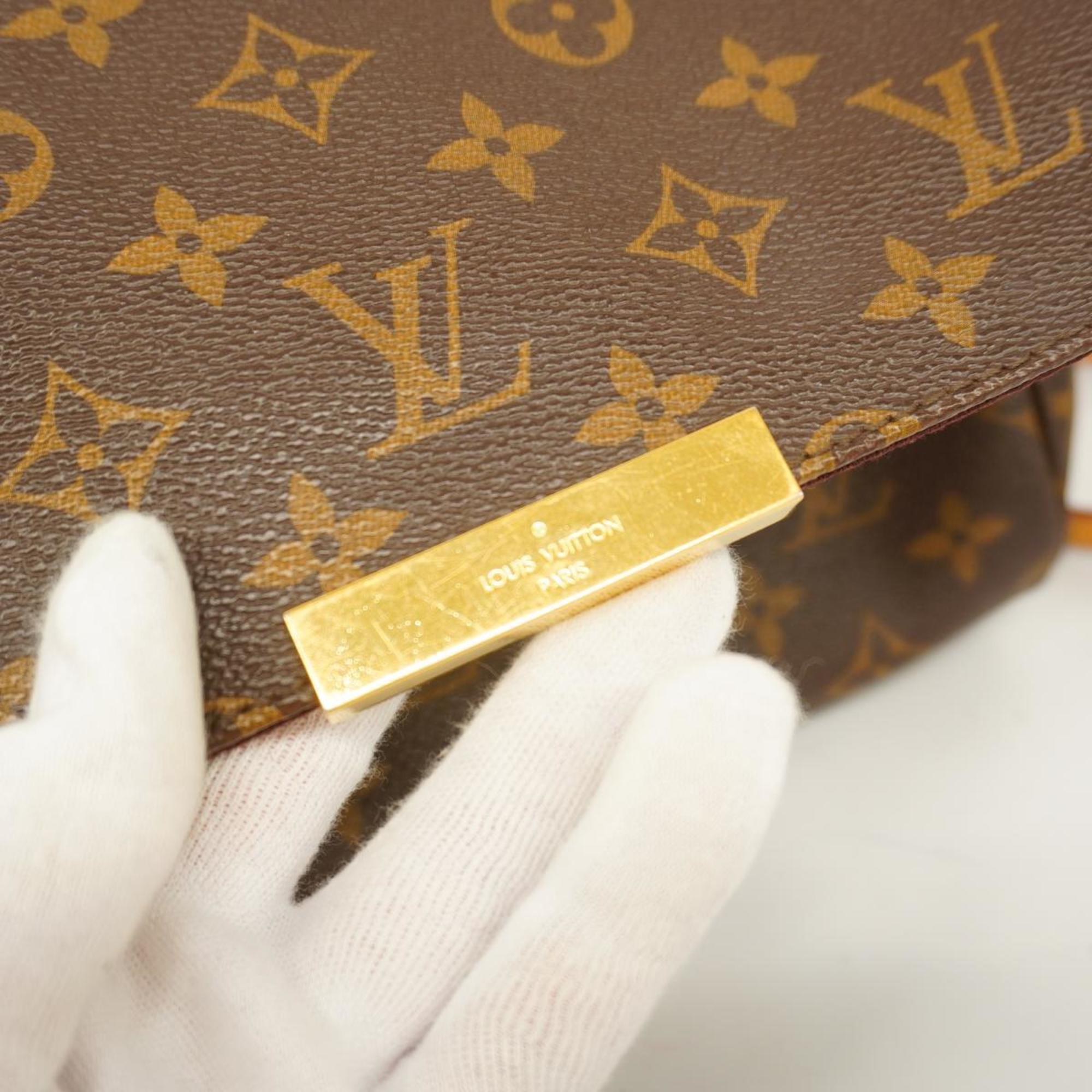 ルイ・ヴィトン(Louis Vuitton) ルイ・ヴィトン ショルダーバッグ モノグラム フェイボリットMM M40718 ブラウンレディース