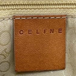 セリーヌ(Celine) セリーヌ ショルダーバッグ Cマカダム スウェード オレンジ ブラウン   レディース