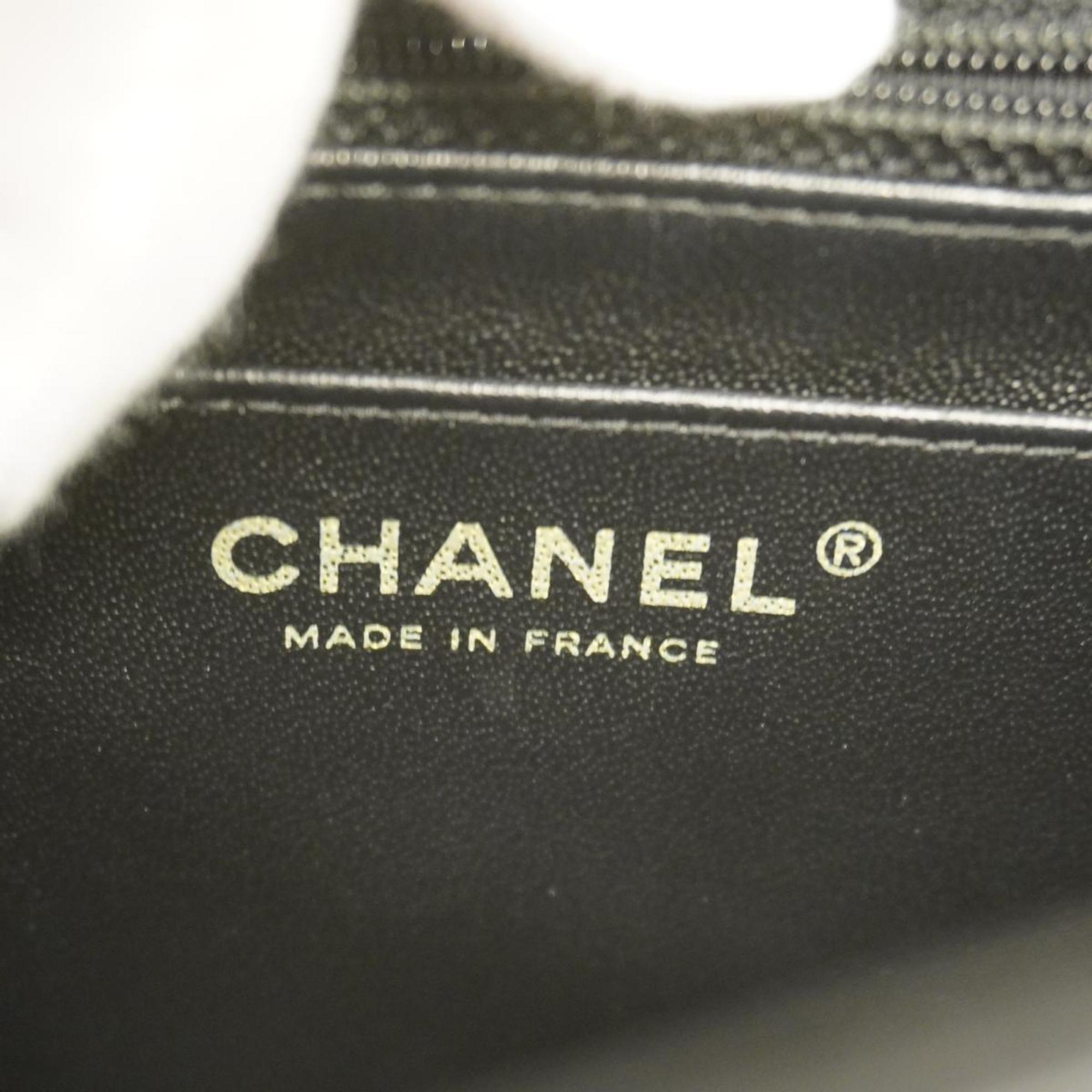 シャネル(Chanel) シャネル ショルダーバッグ マトラッセ チェーンショルダー ラムスキン ブラック シャンパン  レディース