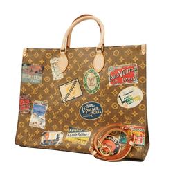 ルイ・ヴィトン(Louis Vuitton) ルイ・ヴィトン トートバッグ モノグラム オンザゴーヴォワヤージュ M47147 ブラウンレディース