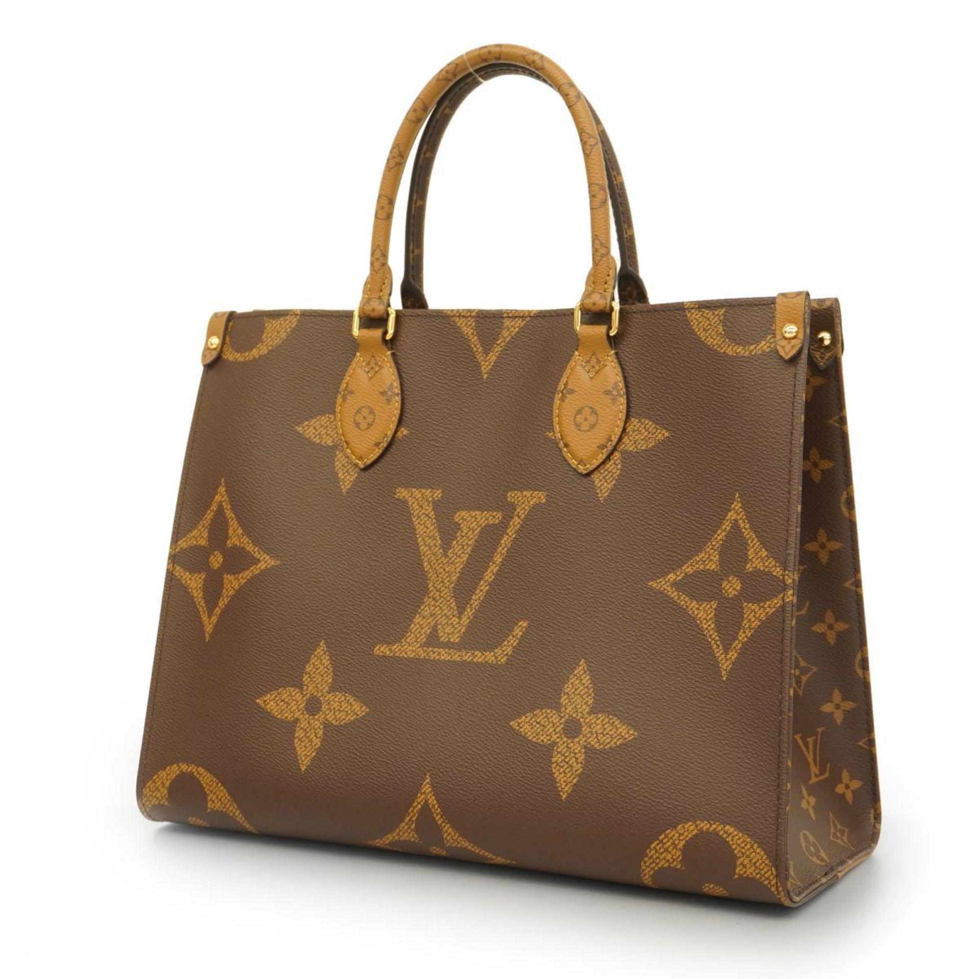 ルイ・ヴィトン(Louis Vuitton) ルイ・ヴィトン トートバッグ モノグラムリバース オンザゴ―MM M45321 ブラウンレディース