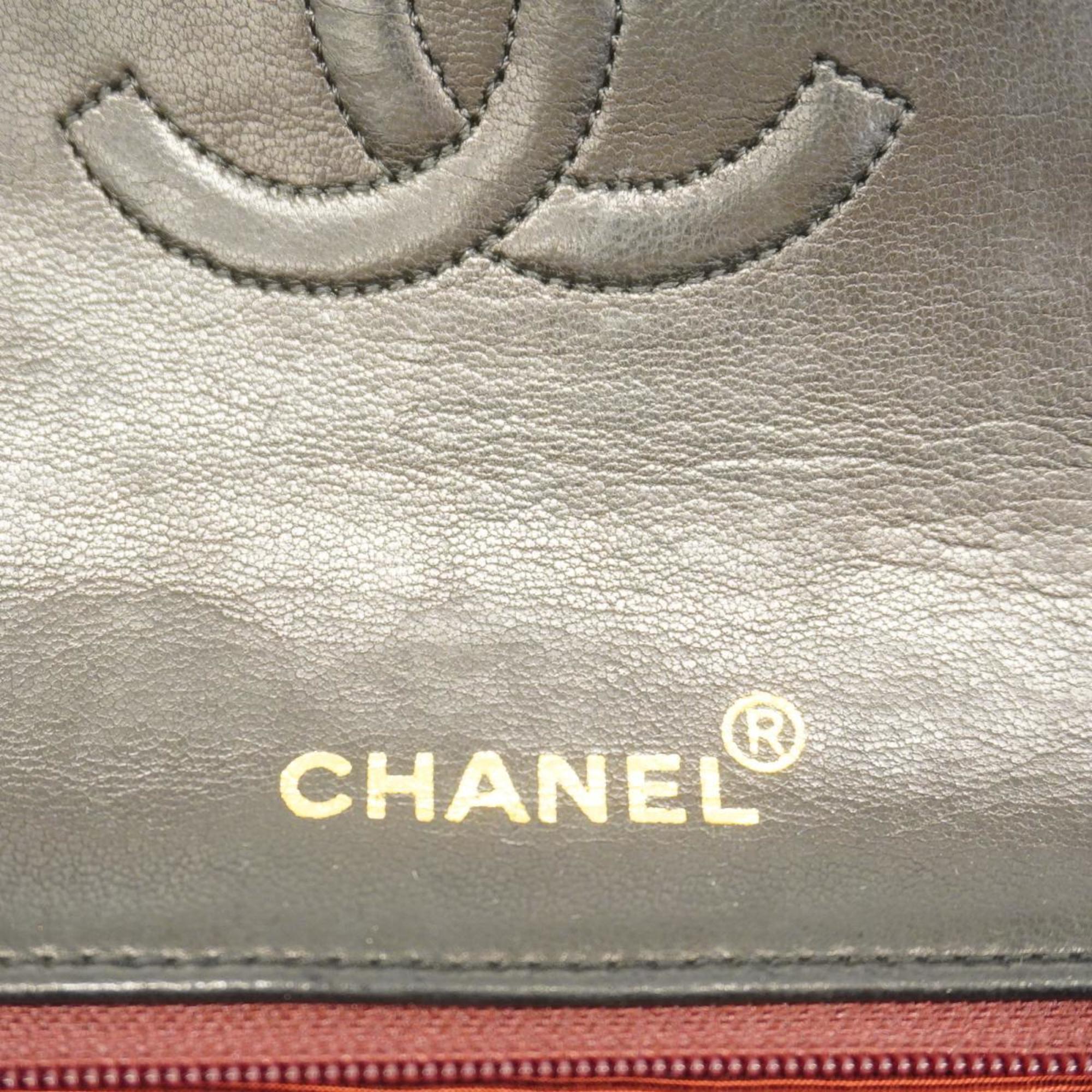 シャネル(Chanel) シャネル ショルダーバッグ マトラッセ チェーンショルダー ラムスキン ブラック   レディース