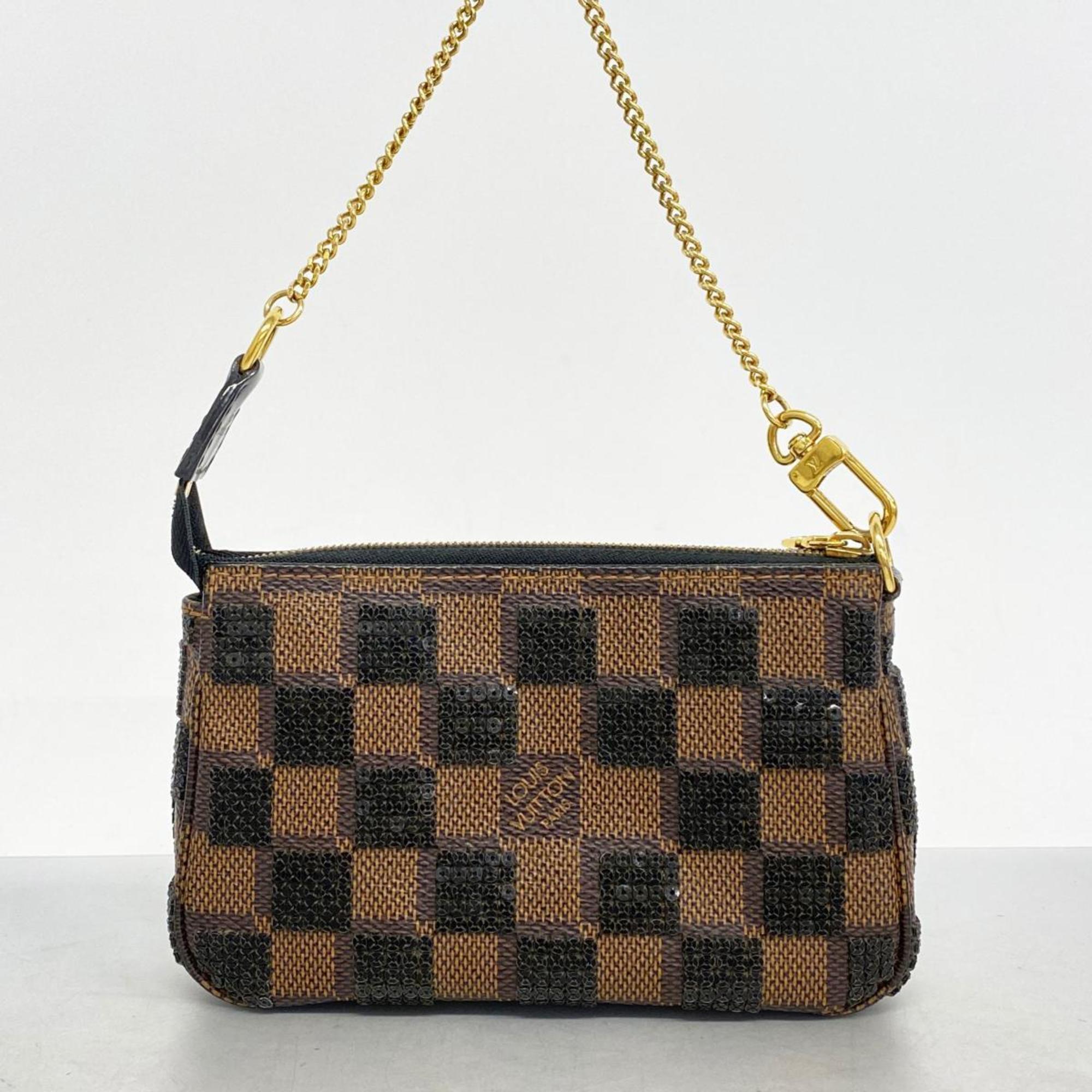 ルイ・ヴィトン(Louis Vuitton) ルイ・ヴィトン ポーチ ダミエパイエット ポシェットアクセソワール N63175 エベヌレディース