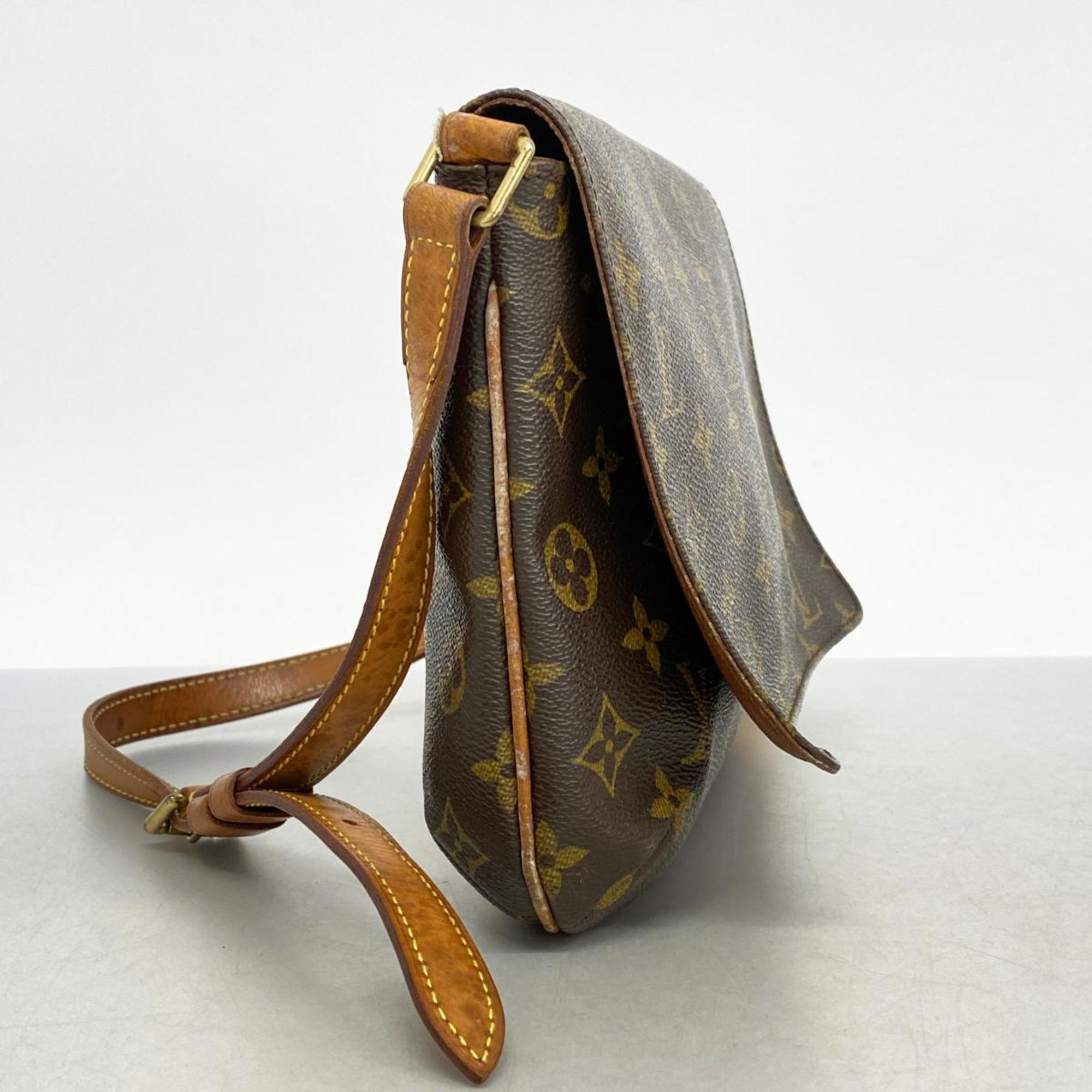 ルイ・ヴィトン(Louis Vuitton) ルイ・ヴィトン ショルダーバッグ モノグラム ミュゼットタンゴショートストラップ M51257 ブラウンレディース