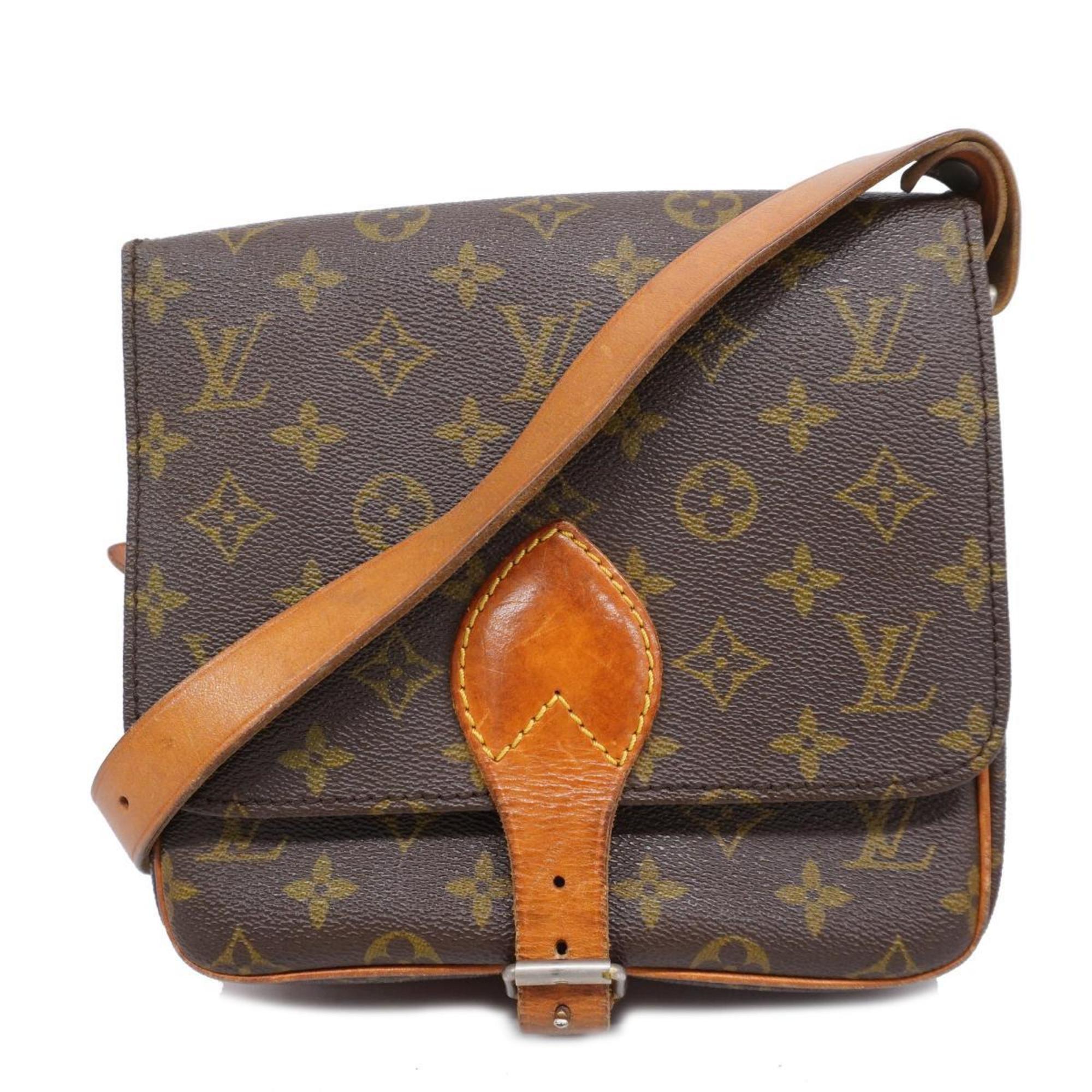 ルイ・ヴィトン(Louis Vuitton) ルイ・ヴィトン ショルダーバッグ モノグラム カルトシエールMM M51253 ブラウンレディース