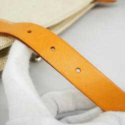 エルメス(Hermes) エルメス ショルダーバッグ マルワリGM □L刻印 トワルアッシュ ナチュラル   レディース