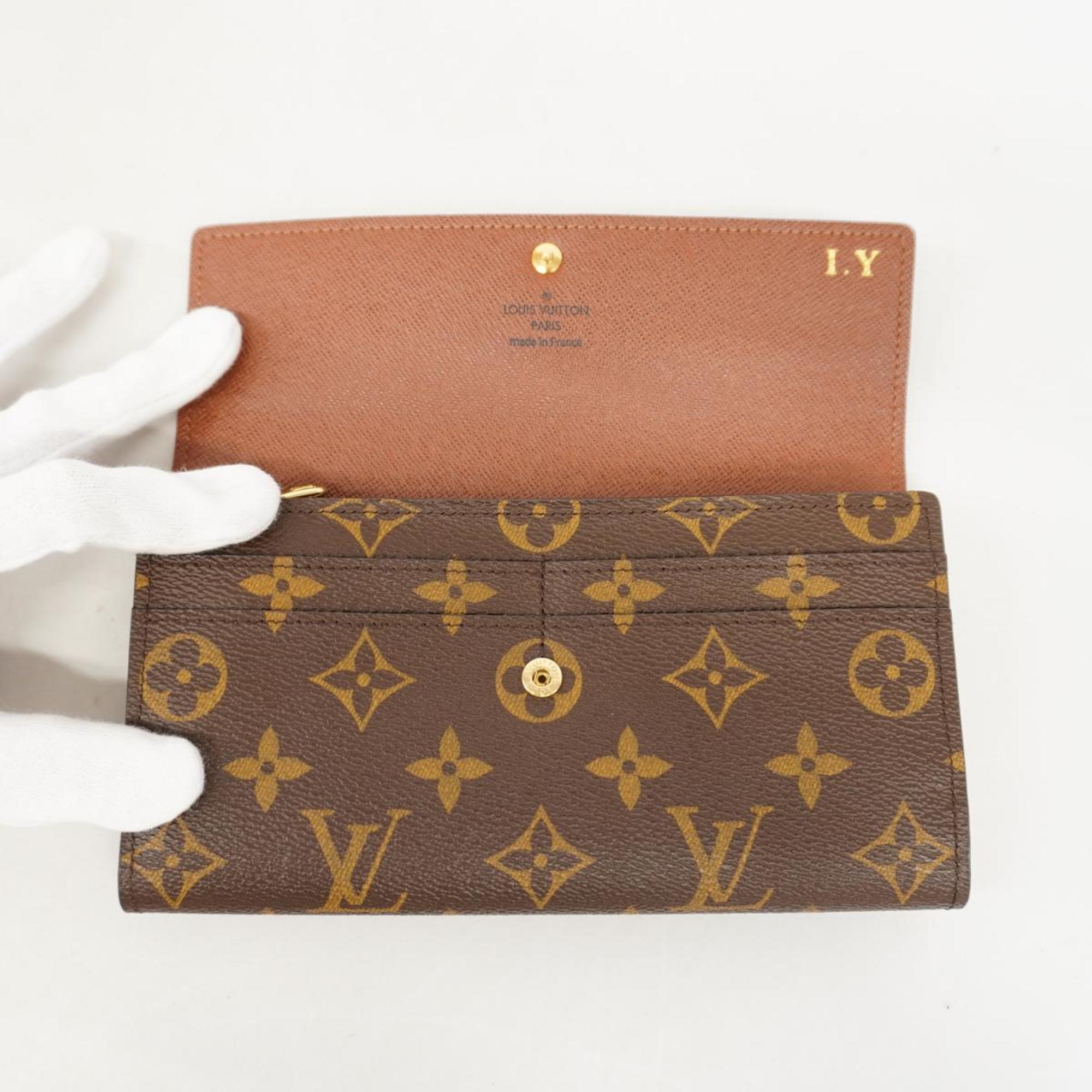 ルイ・ヴィトン(Louis Vuitton) ルイ・ヴィトン 長財布 モノグラム ポルトフォイユサラ M61734 ブラウンレディース