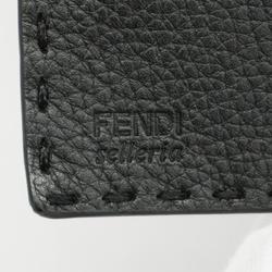 フェンディ(Fendi) フェンディ 長財布 セレリア レザー ブラック   メンズ