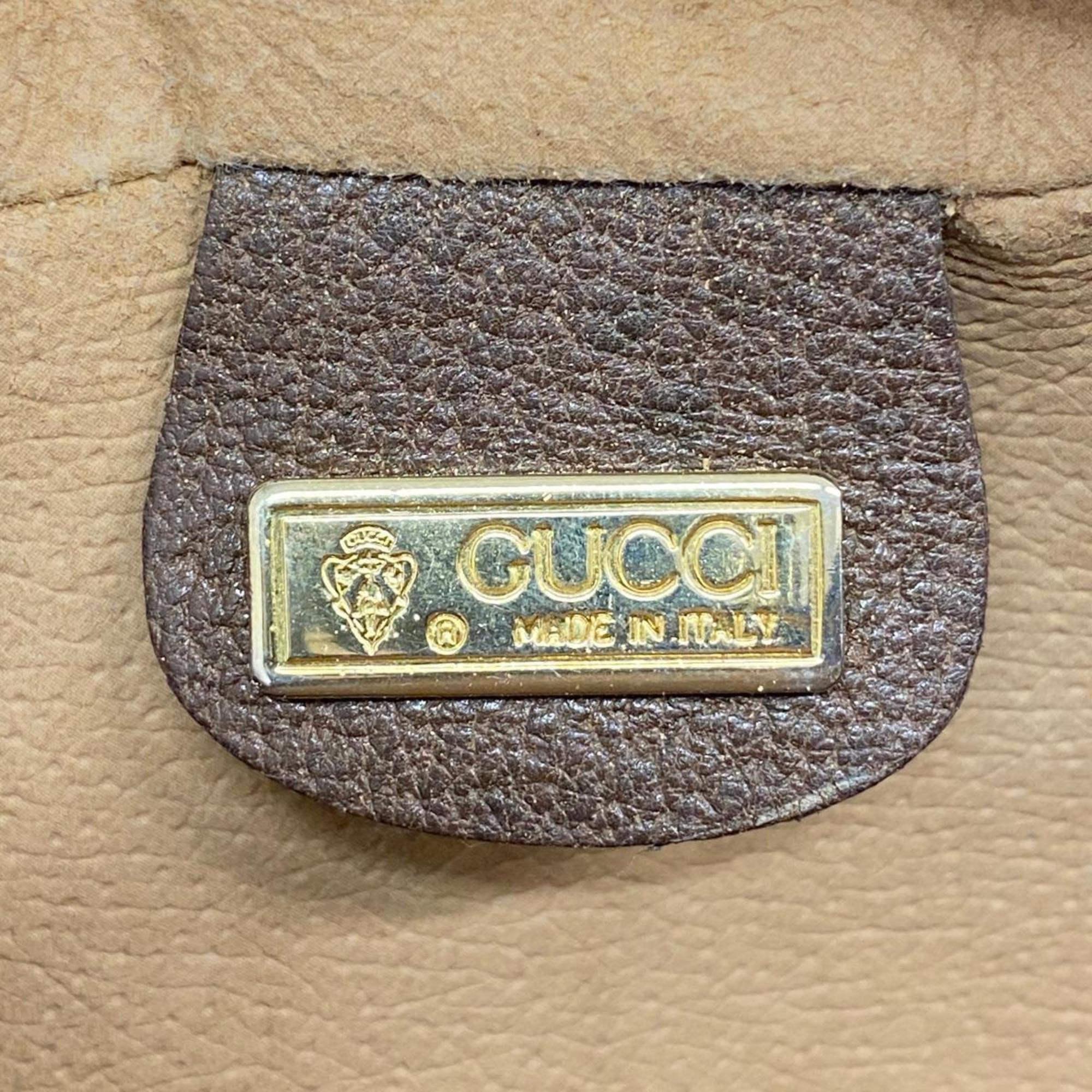 グッチ(Gucci) グッチ クラッチバッグ GGスプリーム オールドグッチ 014 115 0094  ブラウン   レディース