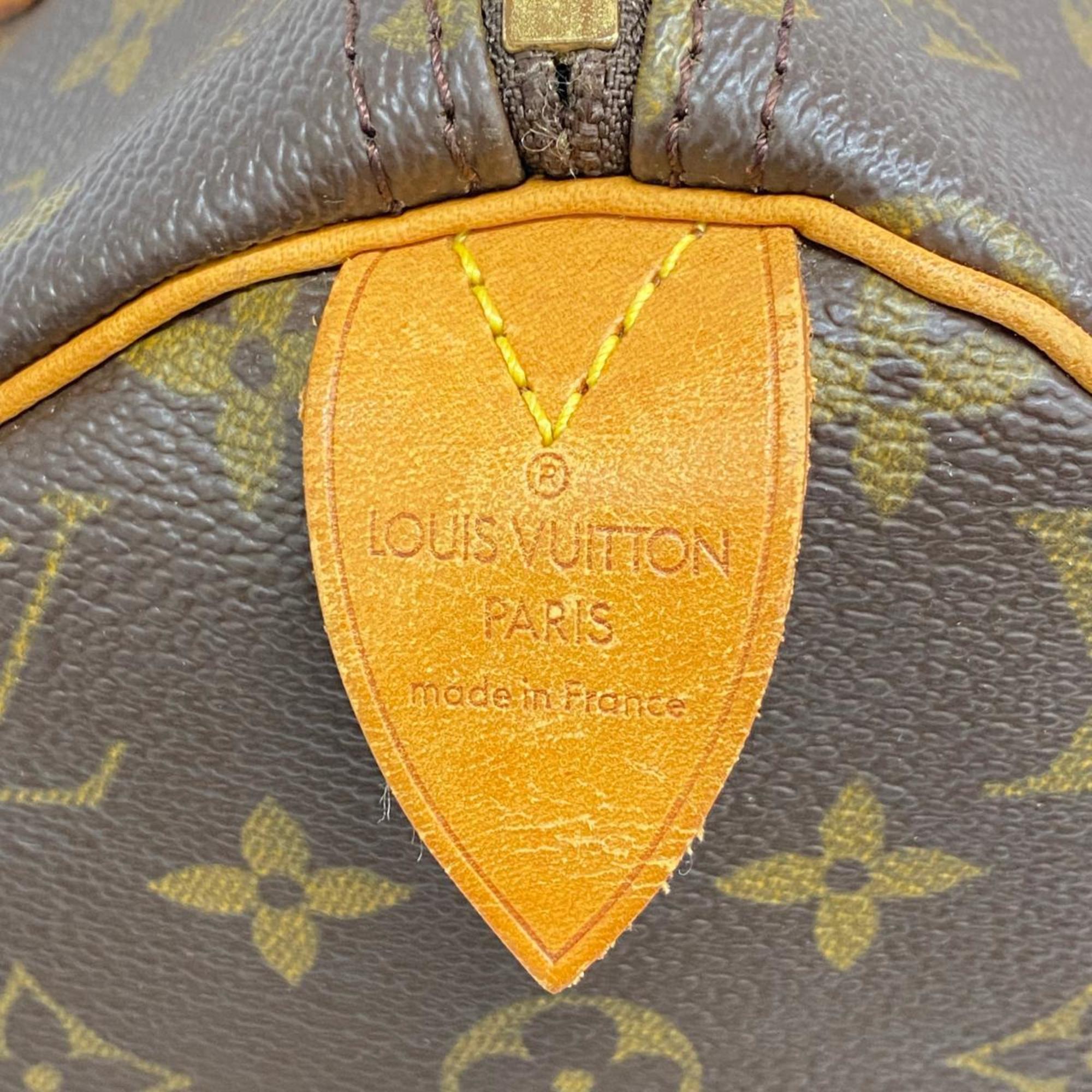 ルイ・ヴィトン(Louis Vuitton) ルイ・ヴィトン ハンドバッグ モノグラム スピーデ30 M41108 ブラウンレディース