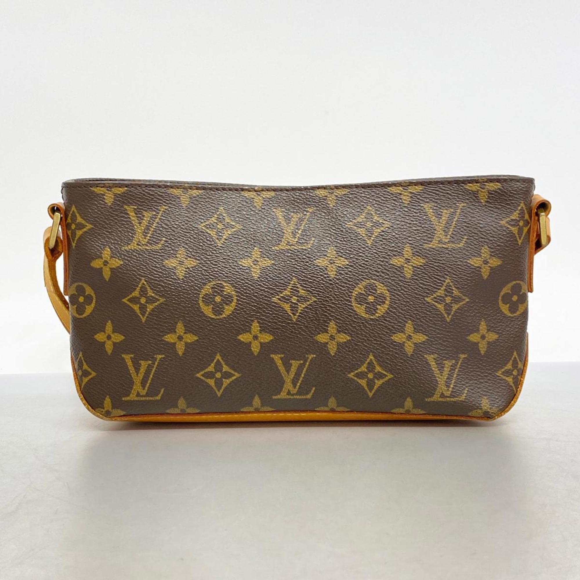 ルイ・ヴィトン(Louis Vuitton) ルイ・ヴィトン ショルダーバッグ モノグラム トロター M51240 ブラウンレディース