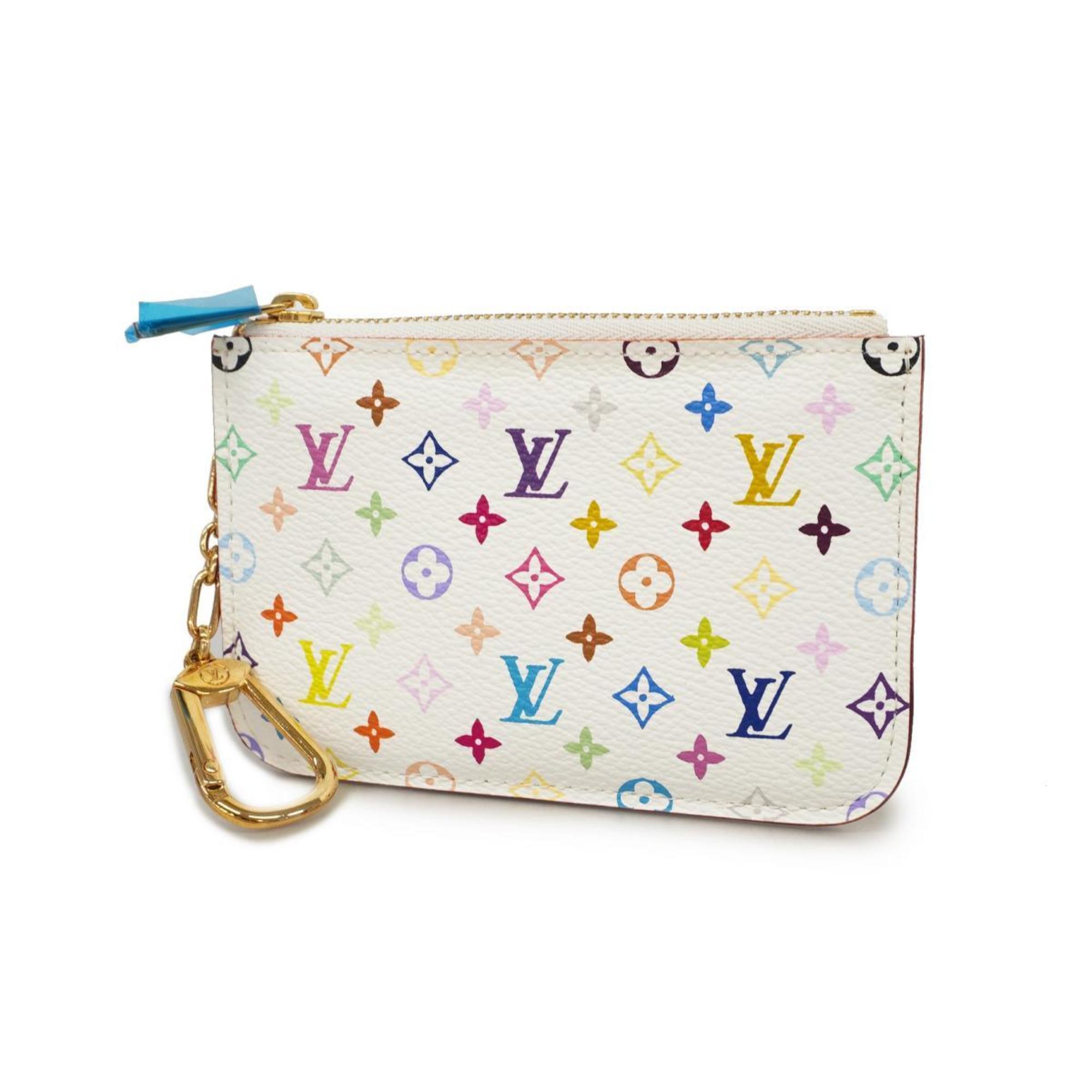 ルイ・ヴィトン(Louis Vuitton) ルイ・ヴィトン 財布・コインケース モノグラム・マルチカラー ポシェットクレ M93734 ブロン リッチレディース