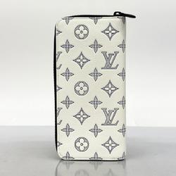 ルイ・ヴィトン(Louis Vuitton) ルイ・ヴィトン 長財布 モノグラムシャドウ ジッピーウォレットヴェルティカル M83381 ホワイトメンズ