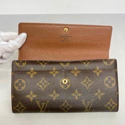 ルイ・ヴィトン(Louis Vuitton) ルイ・ヴィトン 長財布 モノグラム ポシェットポルトモネクレディ M61726 ブラウンレディース