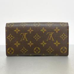 ルイ・ヴィトン(Louis Vuitton) ルイ・ヴィトン 長財布 モノグラム ポシェットポルトモネクレディ M61726 ブラウンレディース