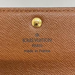 ルイ・ヴィトン(Louis Vuitton) ルイ・ヴィトン 長財布 モノグラム ポシェットポルトモネクレディ M61726 ブラウンレディース