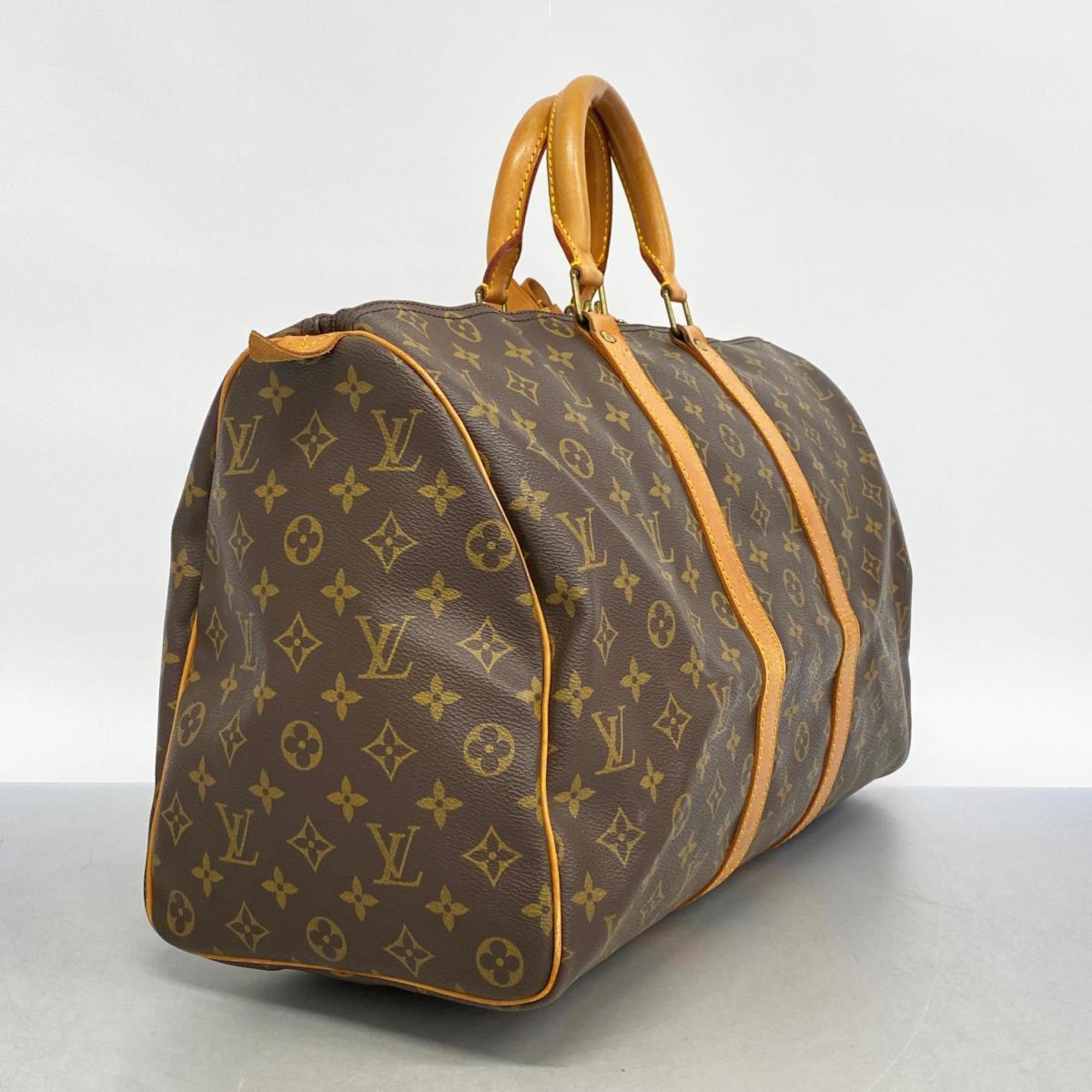 ルイ・ヴィトン(Louis Vuitton) ルイ・ヴィトン ボストンバッグ モノグラム キーポル45 M41428 ブラウンメンズ レディース