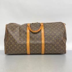 ルイ・ヴィトン(Louis Vuitton) ルイ・ヴィトン ボストンバッグ モノグラム キーポル55 M41424 ブラウンメンズ レディース