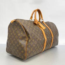 ルイ・ヴィトン(Louis Vuitton) ルイ・ヴィトン ボストンバッグ モノグラム キーポル55 M41424 ブラウンメンズ レディース