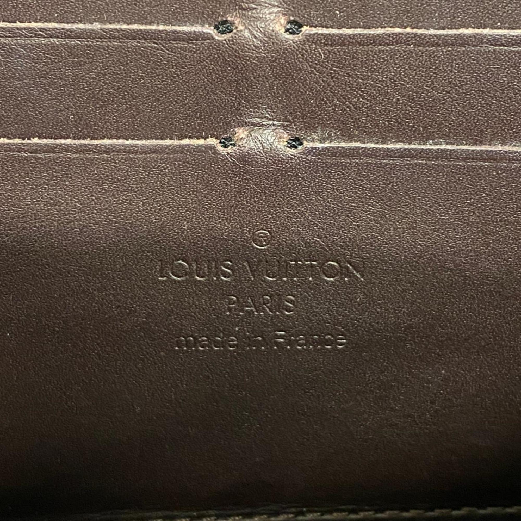 ルイ・ヴィトン(Louis Vuitton) ルイ・ヴィトン 長財布 ヴェルニ ポルトフォイユサラヌー M91498 アラマントレディース