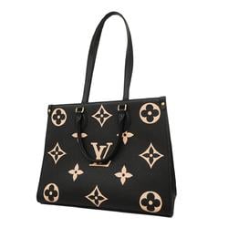 ルイ・ヴィトン(Louis Vuitton) ルイ・ヴィトン トートバッグ モノグラム・アンプラント バイカラー オンザゴーMM M45495 ブラック ベージュレディース