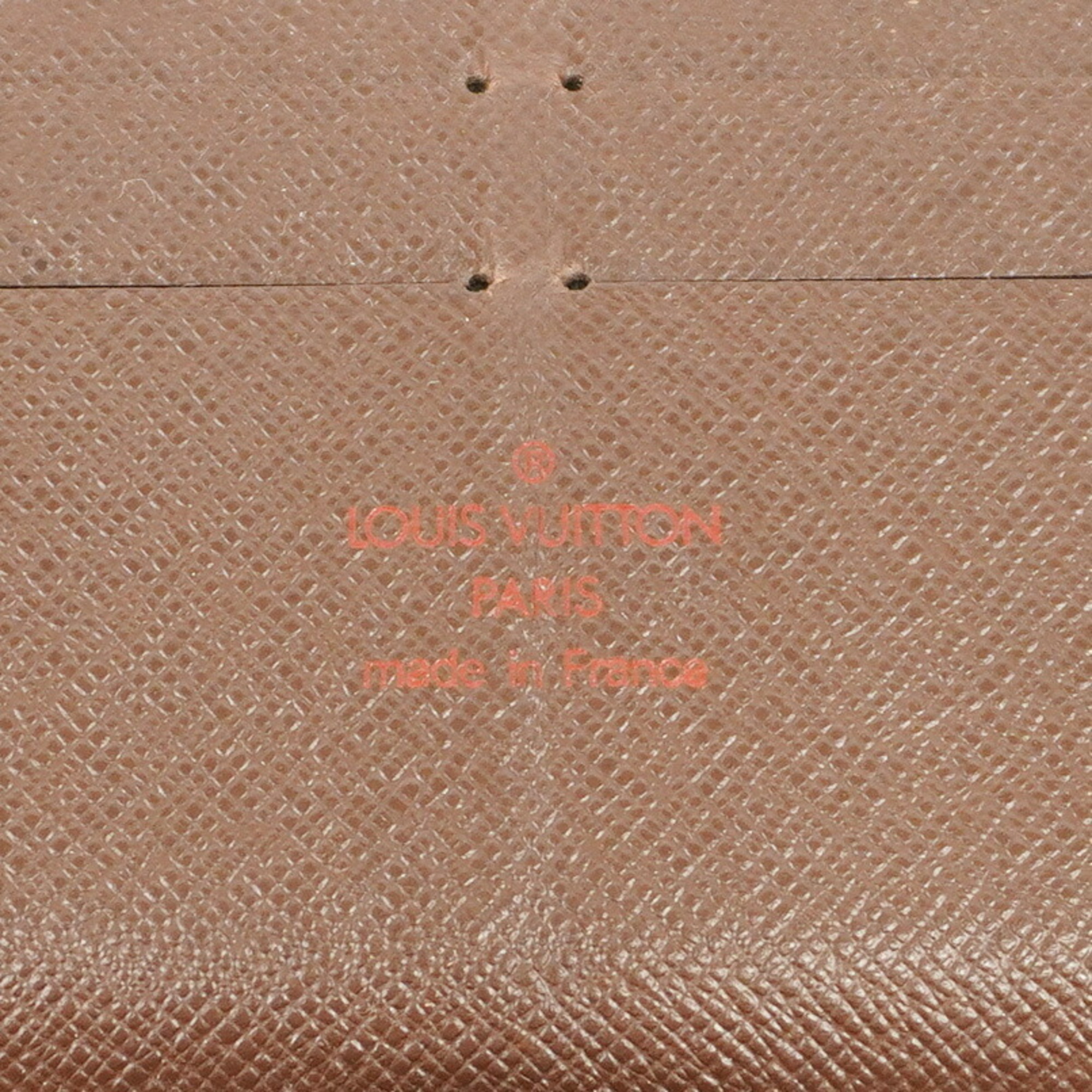 ルイ・ヴィトン(Louis Vuitton) ルイ・ヴィトン 長財布 ダミエ ジッピーオーガナイザー N60003 エベヌメンズ