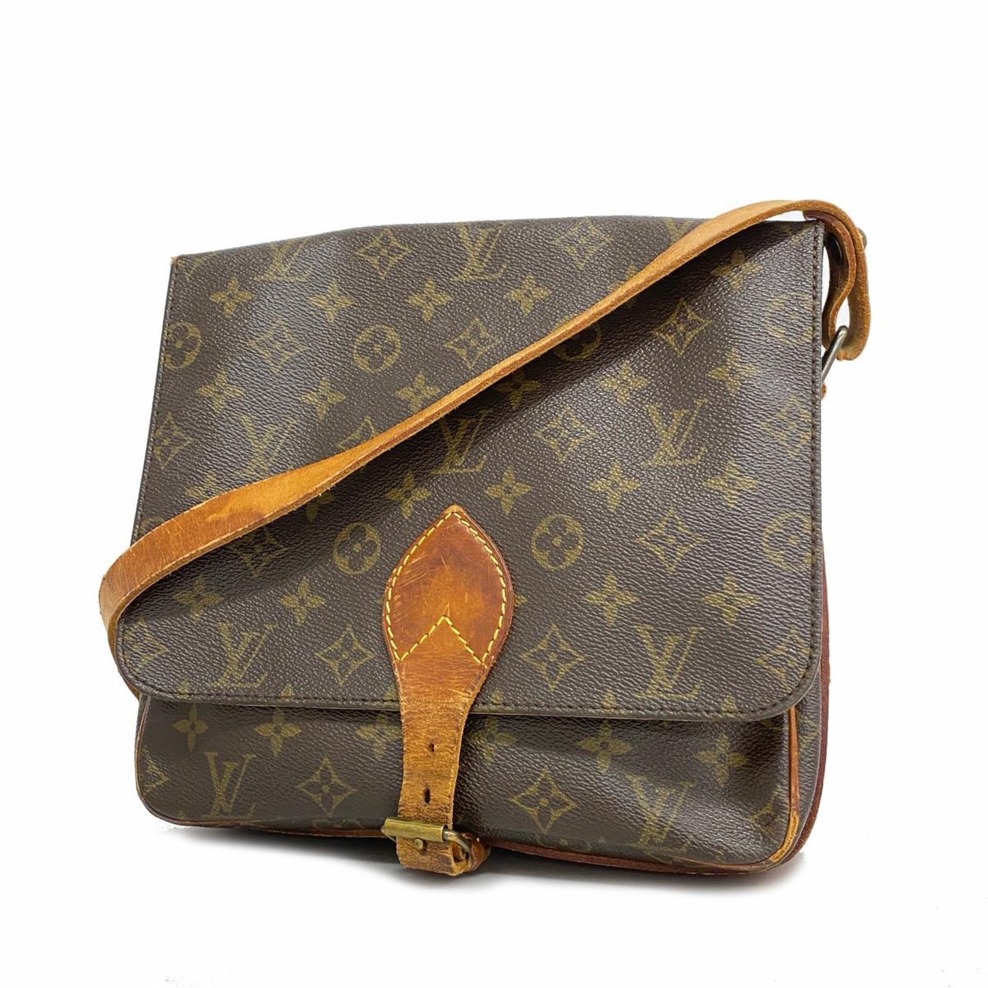 ルイ・ヴィトン(Louis Vuitton) ルイ・ヴィトン ショルダーバッグ モノグラム カルトシエール M51252 ブラウンレディース