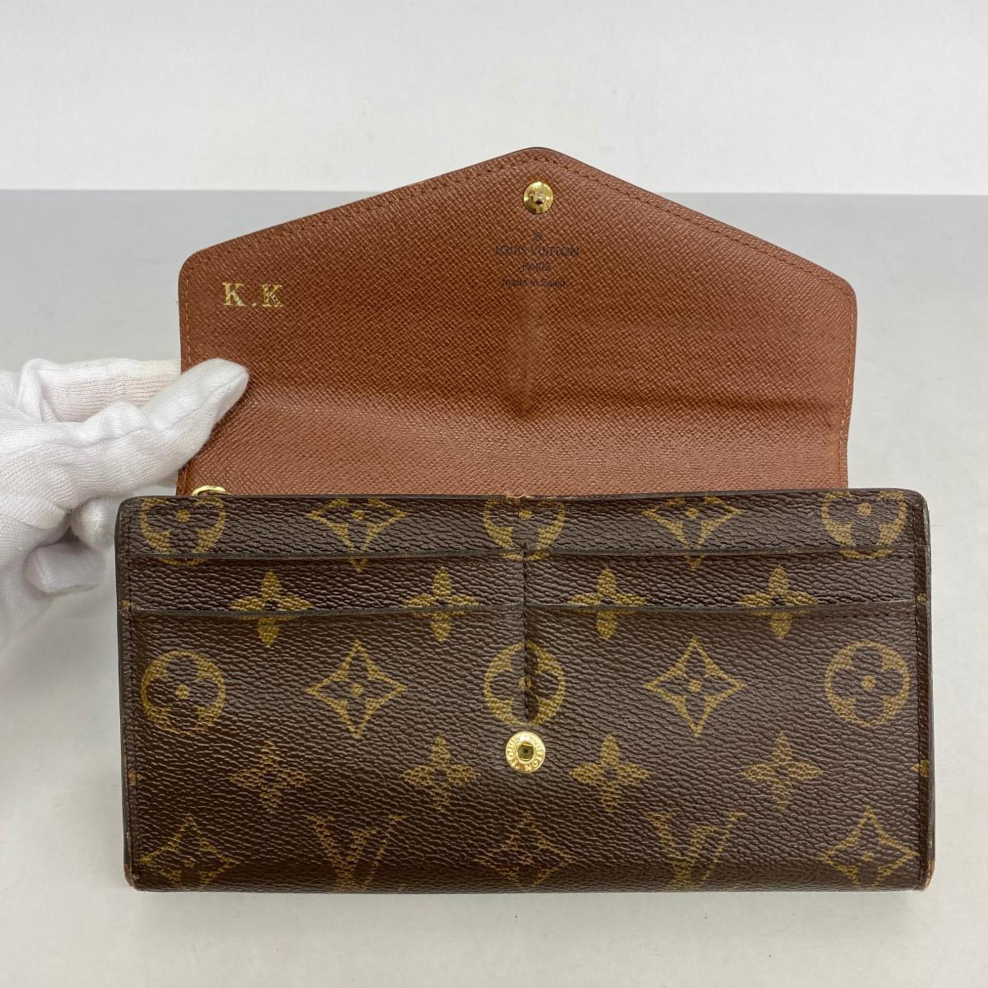 ルイ・ヴィトン(Louis Vuitton) ルイ・ヴィトン 長財布 モノグラム ポルトフォイユサラ M60531 ブラウンレディース