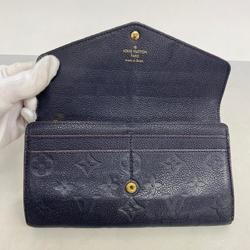 ルイ・ヴィトン(Louis Vuitton) ルイ・ヴィトン 長財布 モノグラム・アンプラント ポルトフォイユサラ M62125 マリーヌルージュレディース