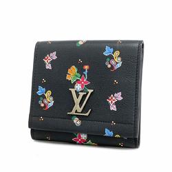 ルイ・ヴィトン(Louis Vuitton) ルイ・ヴィトン 財布 ポルトフォイユロックミー2コンパクト M62081 ノワールレディース