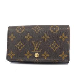 ルイ・ヴィトン(Louis Vuitton) ルイ・ヴィトン 財布 モノグラム ポルトモネビエトレゾール M61730 ブラウンメンズ レディース