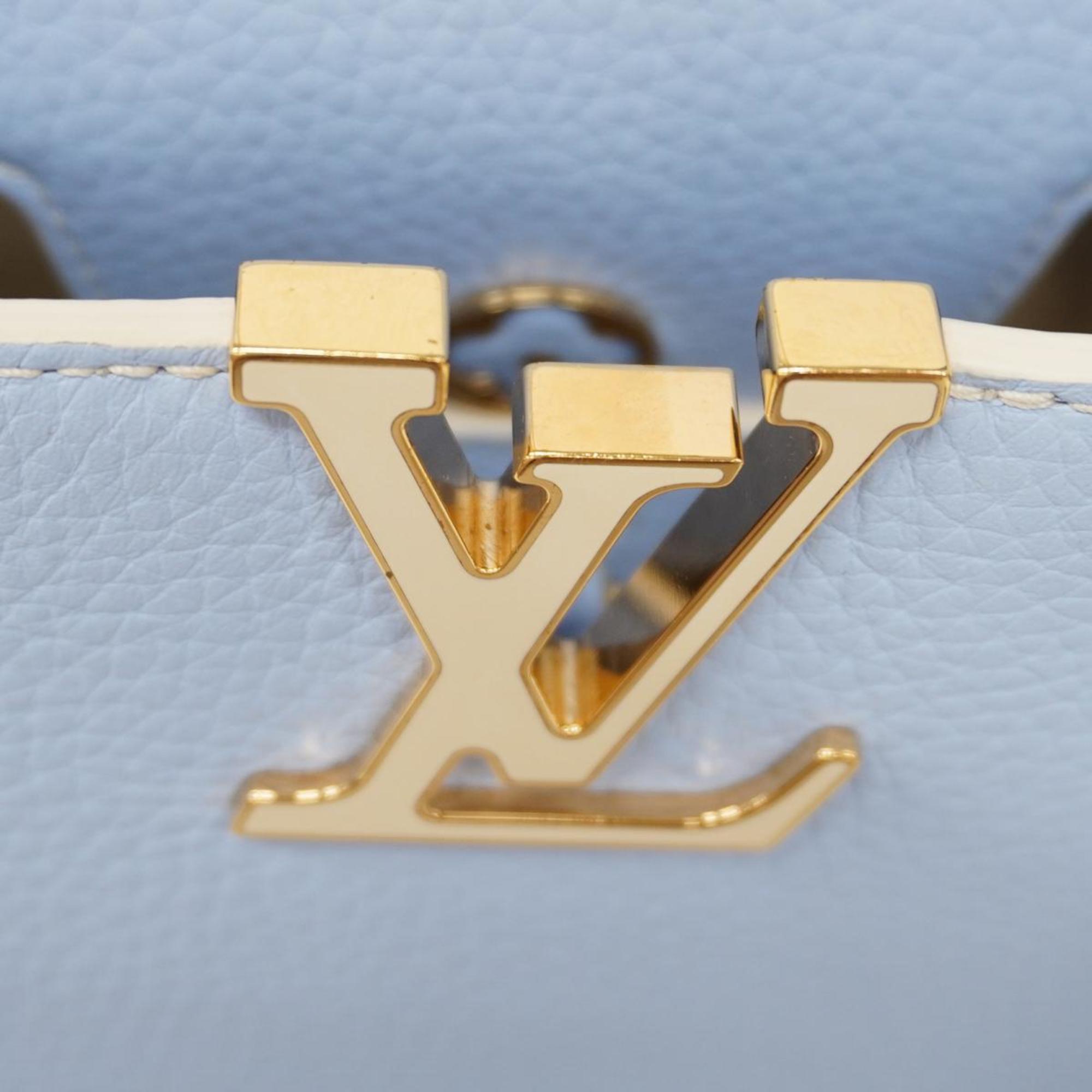 ルイ・ヴィトン(Louis Vuitton) ルイ・ヴィトン ハンドバッグ カプシーヌBB M24120 ブルーレディース