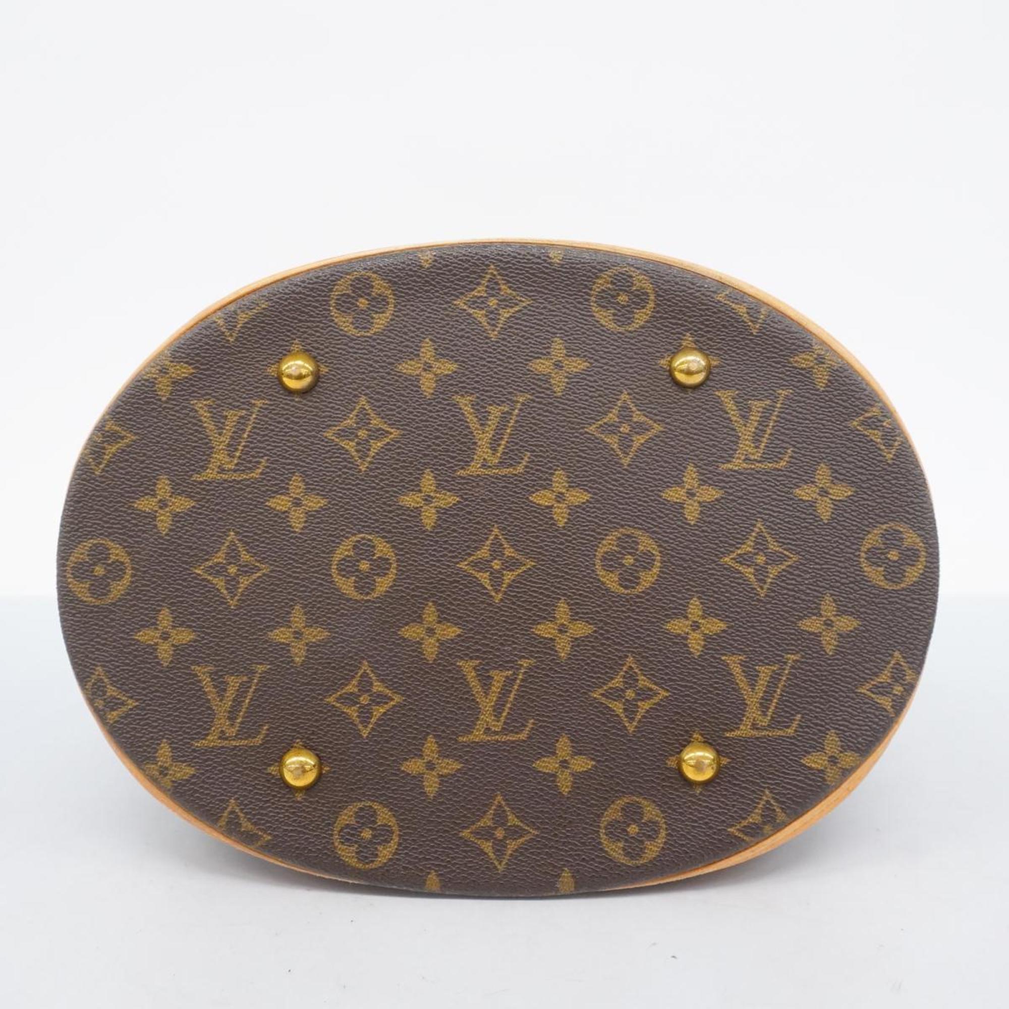 ルイ・ヴィトン(Louis Vuitton) ルイ・ヴィトン トートバッグ モノグラム バケットGM M42236 ブラウンレディース