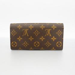 ルイ・ヴィトン(Louis Vuitton) ルイ・ヴィトン 長財布 モノグラム ポルトフォイユエミリー M60136 ルージュレディース