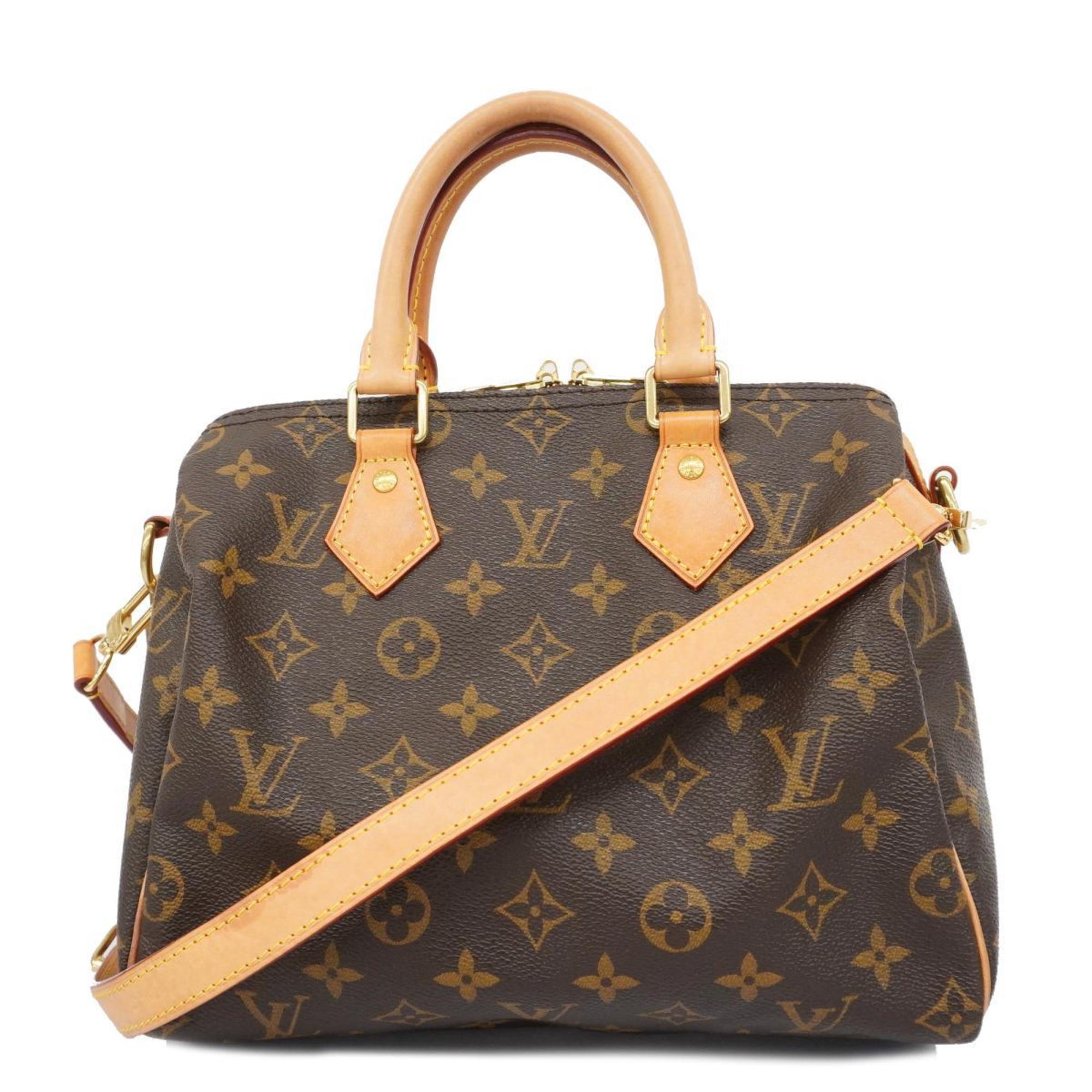 ルイ・ヴィトン(Louis Vuitton) ルイ・ヴィトン ハンドバッグ モノグラム スピーディバンドリエール25 M46977 ブラウンレディース