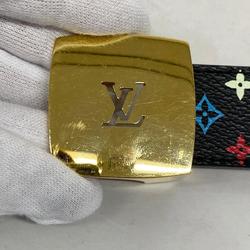 ルイ・ヴィトン(Louis Vuitton) ルイ・ヴィトン ベルト モノグラム・マルチカラー サンチュール LVカットベルト M6890 ノワールレディース