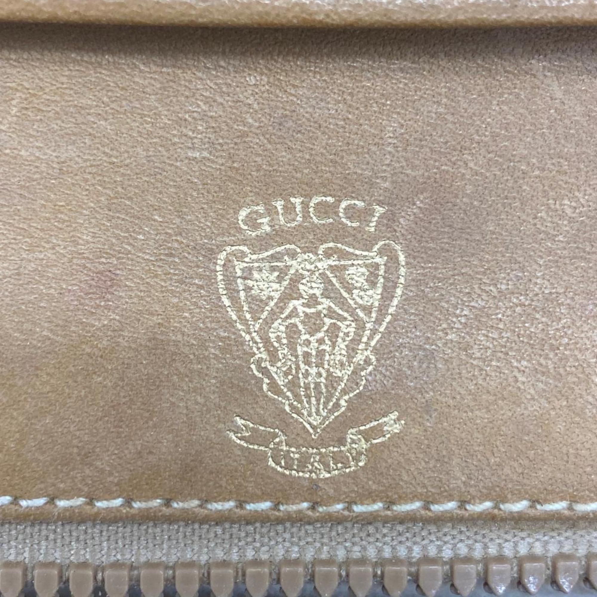 グッチ(Gucci) グッチ ショルダーバッグ シェリーライン マイクロGG オールドグッチ 30 01 5303  ブラウン   レディース