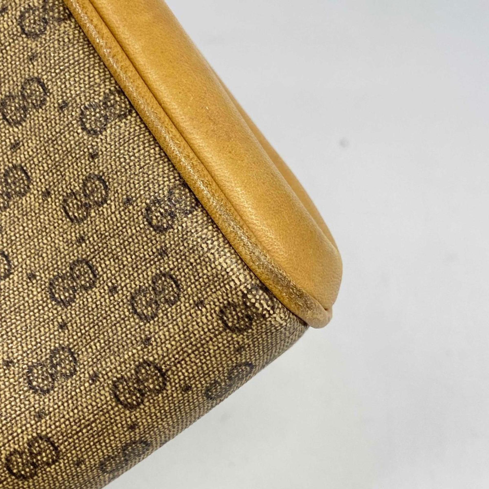 グッチ(Gucci) グッチ ショルダーバッグ シェリーライン マイクロGG オールドグッチ 30 01 5303  ブラウン   レディース