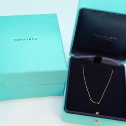 ティファニー(Tiffany) ティファニー ネックレス Tスマイル  K18YG イエローゴールド  レディース