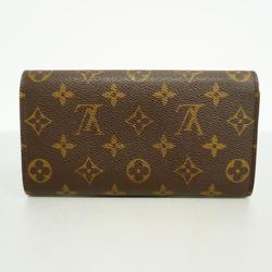 ルイ・ヴィトン(Louis Vuitton) ルイ・ヴィトン 長財布 モノグラム ポシェットポルトモネクレディ M61725 ブラウンレディース