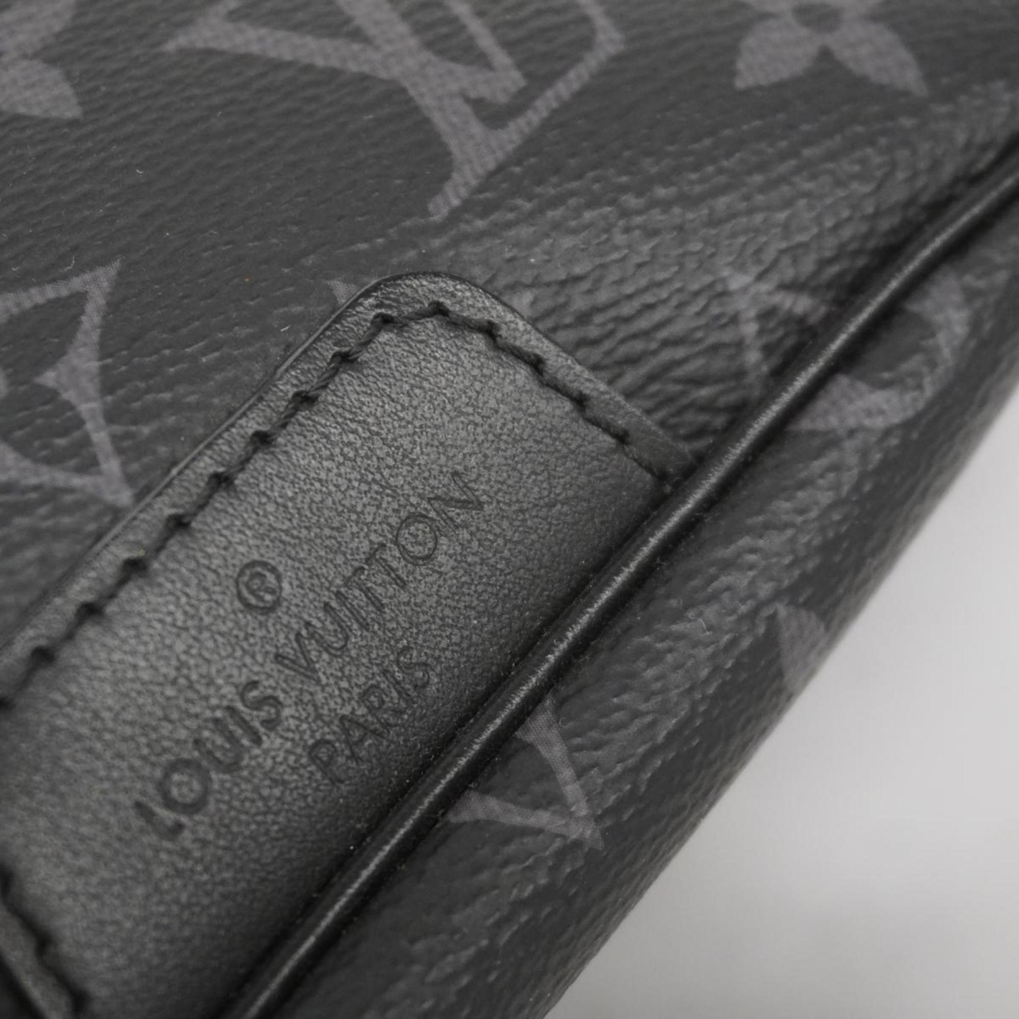 ルイ・ヴィトン(Louis Vuitton) ルイ・ヴィトン ボディバッグ モノグラム・エクリプス ディスカバリーバムバッグPM M46035 ブラック グレーメンズ