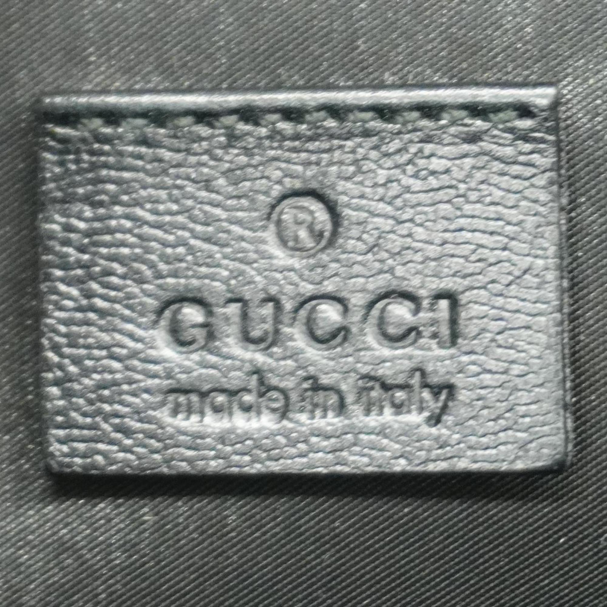 グッチ(Gucci) グッチ クラッチバッグ 014 1133 レザー ブラック   メンズ