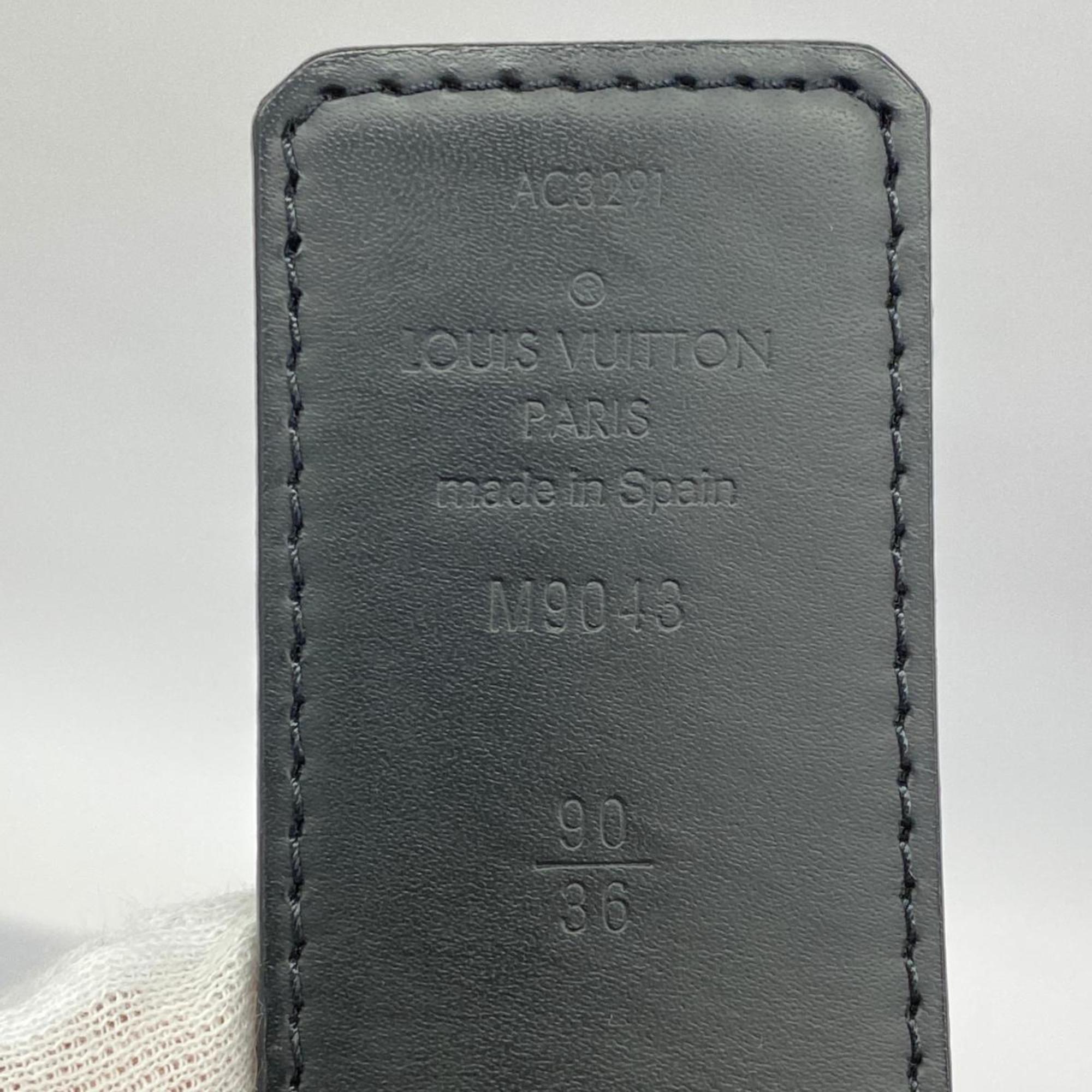 ルイ・ヴィトン(Louis Vuitton) ルイ・ヴィトン ベルト モノグラム・エクリプス サンチュールLVイニシャル M9043 ブラックメンズ