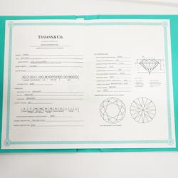 ティファニー(Tiffany) ティファニー リング ソリティア 1PD ダイヤモンド Pt950 プラチナ 0.20ct  レディース