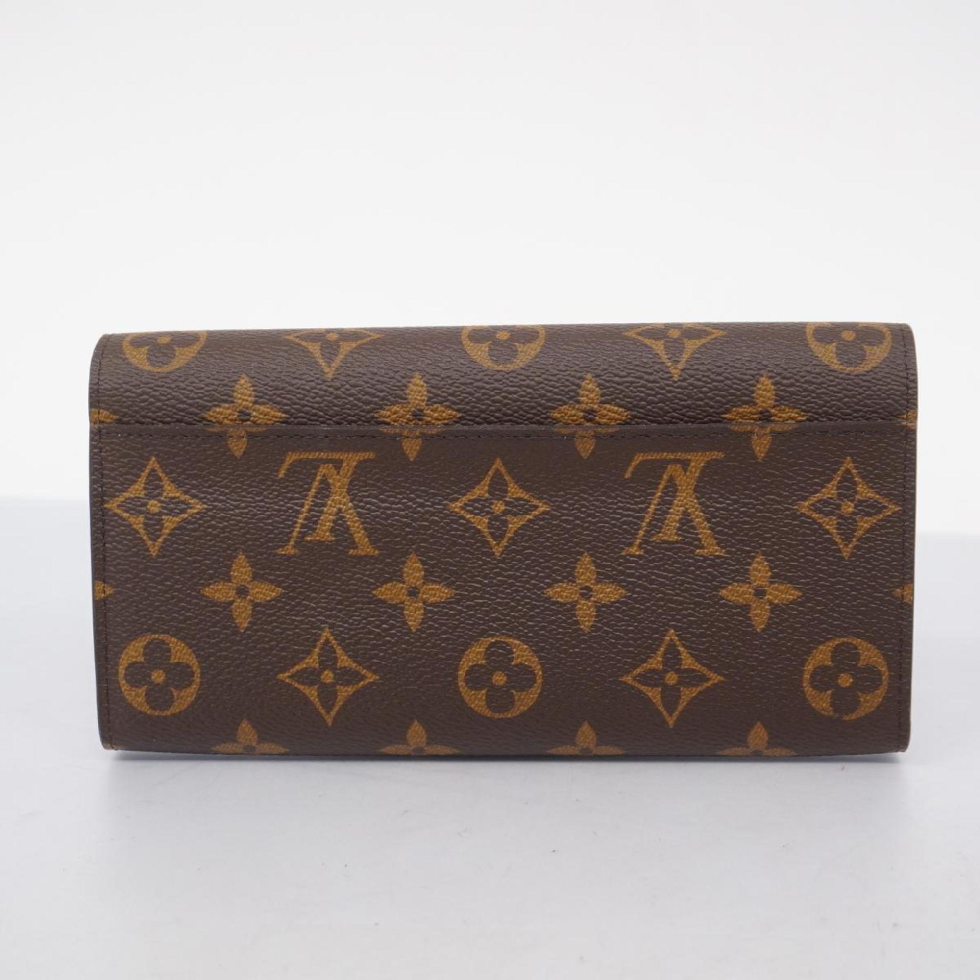 ルイ・ヴィトン(Louis Vuitton) ルイ・ヴィトン 長財布 モノグラム ポルトフォイユサラ M62235 ロ－ズバレリ－ヌレディース