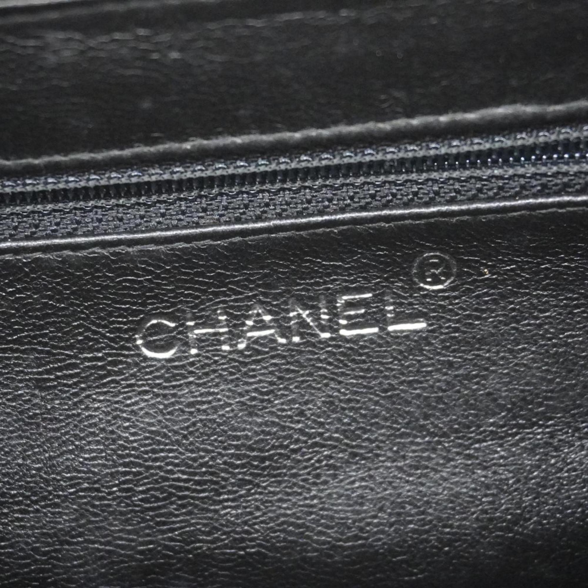 シャネル(Chanel) シャネル ハンドバッグ スウェード ブラック  レディース