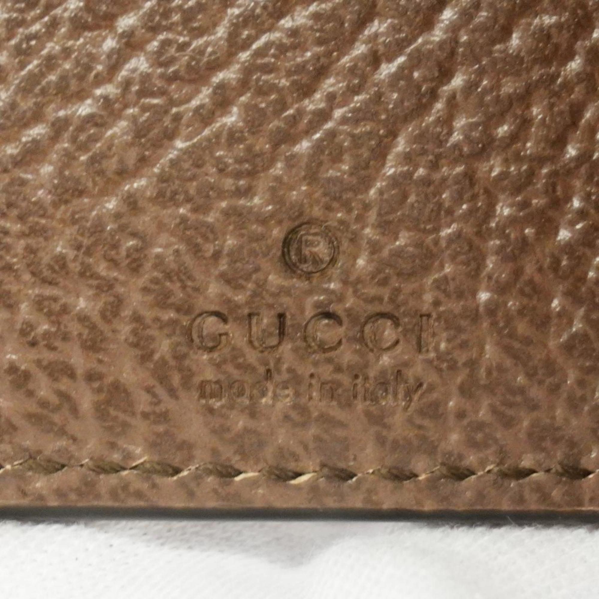 グッチ(Gucci) グッチ 三つ折り財布 オフィディア 625703  ブラウン   メンズ レディース