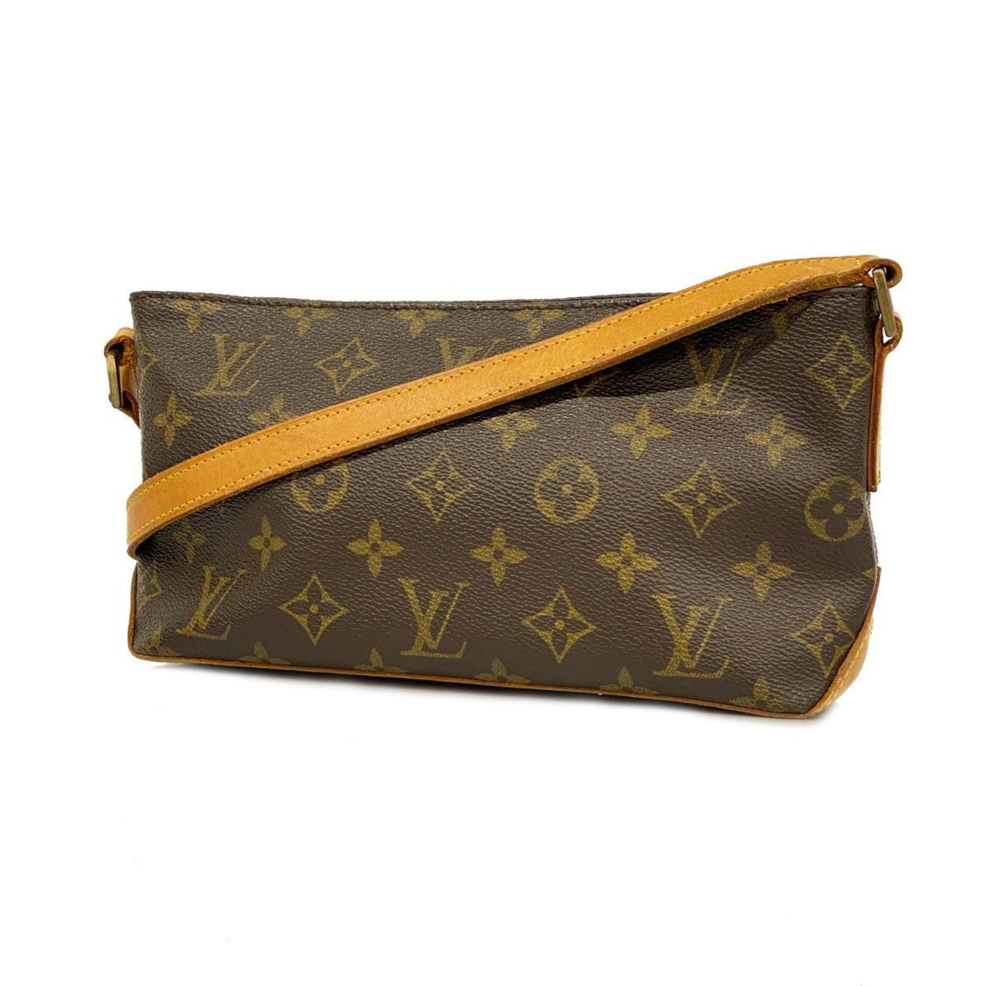 ルイ・ヴィトン(Louis Vuitton) ルイ・ヴィトン ショルダーバッグ モノグラム トロター M51240 ブラウンレディース